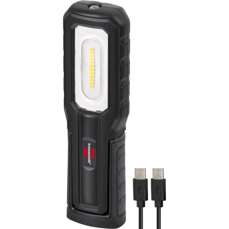 brennenstuhl Lampe de travail LED rechargeable HL 701 A, batterie Li-ion, 12 LEDs, IP54