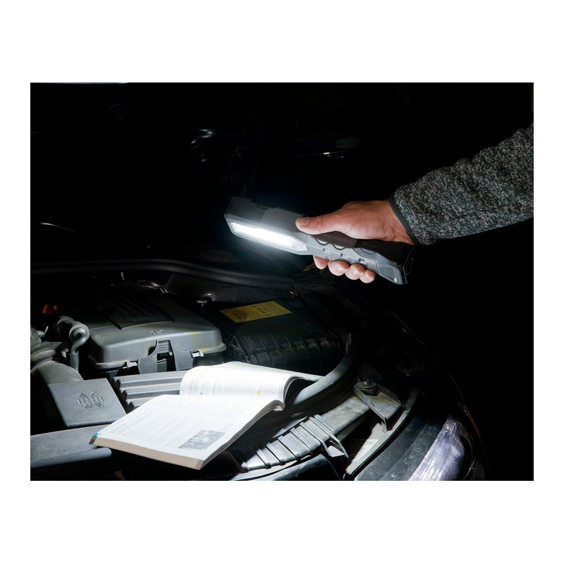 Brennenstuhl Lampe de travail LED HL 1000 A, rechargeable, batterie Li-ion, autonomie 24h