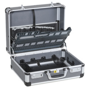 allit gereedschapskoffer AluPlus Service, aluminium frame, 445×370×210 mm