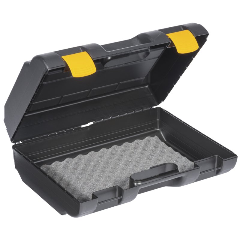 allit universele gereedschapskoffer DinoPlus Tool 41, zwart/geel, 410×320×155 mm