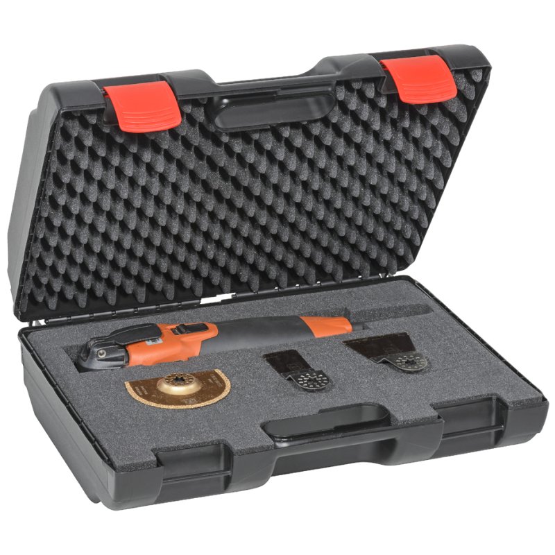 allit universele gereedschapskoffer DinoPlus Tool 41, zwart/rood, 410×320×155 mm