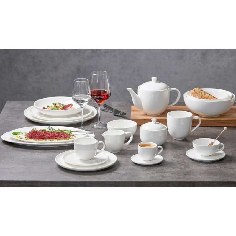Ritzenhoff & Breker dinnerware set SKAGEN, white, 12-piece, porcelain, dishwasher safe