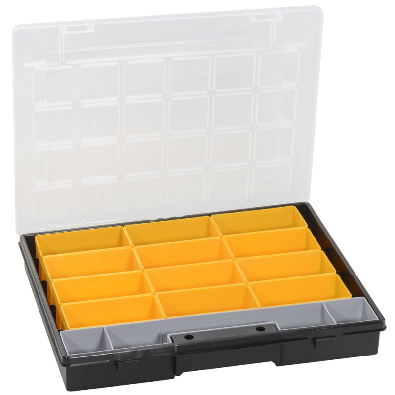 allit sorteerkoffer EuroPlus Flex 37-3, 3 vakken, polypropyleen
