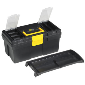 allit gereedschapskoffer McPlus Promo 16, zwart/geel, 400×220×200 mm