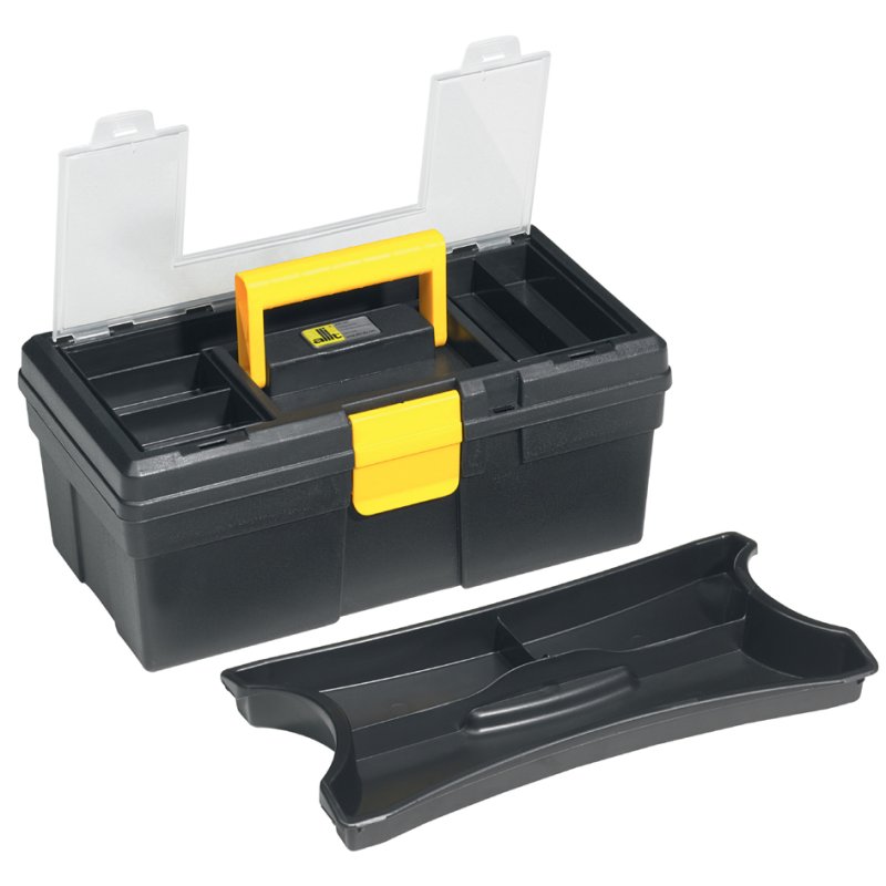 allit gereedschapskoffer McPlus Promo 12.5, zwart/geel, 310×170×130 mm