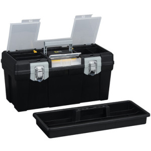 allit gereedschapskoffer McPlus Promo S 20, zwart, kunststof, 510×240×250 mm