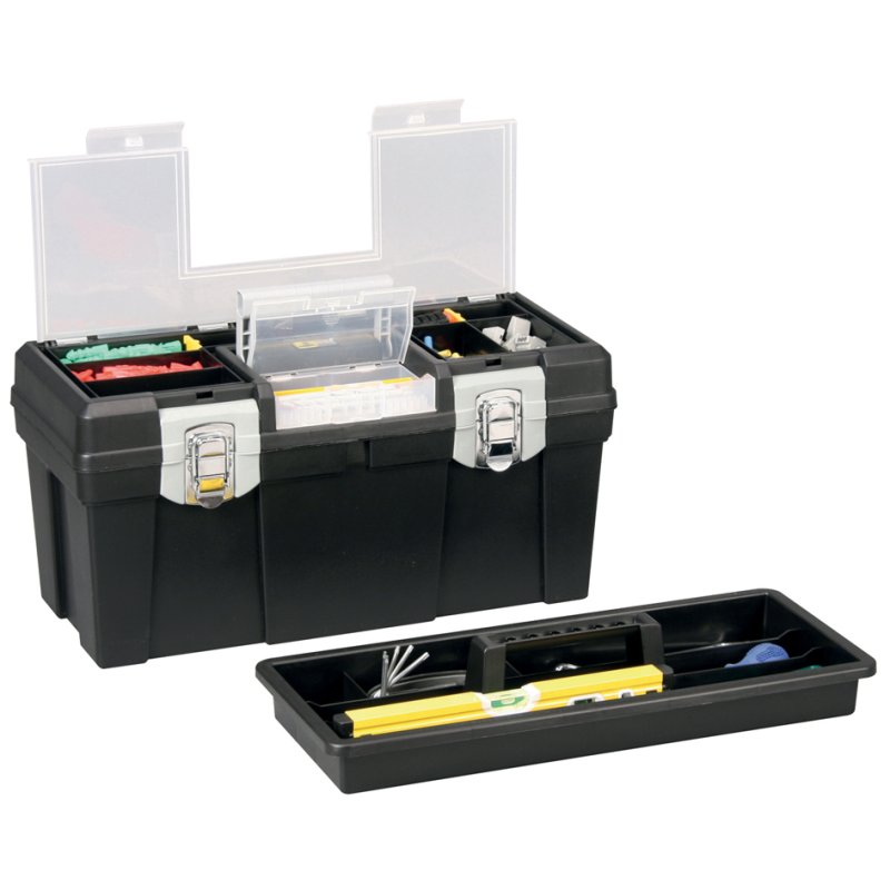 allit gereedschapskoffer McPlus Promo S 20, zwart, kunststof, 510×240×250 mm