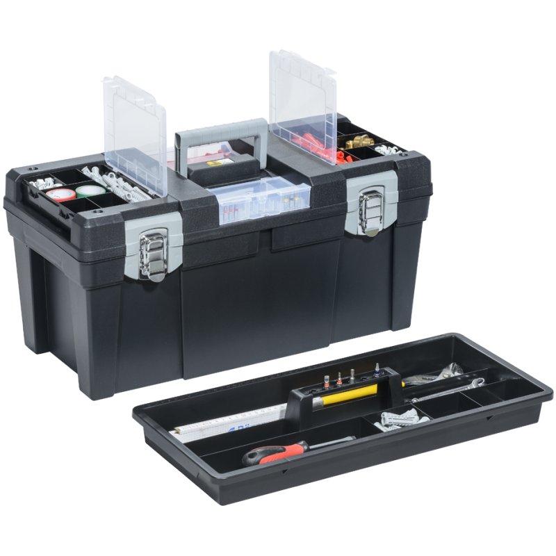allit gereedschapskoffer McPlus Promo S 23, zwart, PP