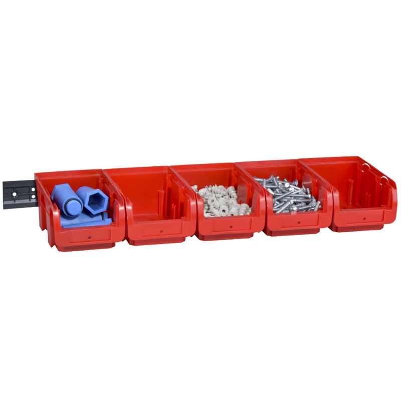 allit stapelbare voorraadboxen ProfiPlus C 2/6, rood, 5 stuks