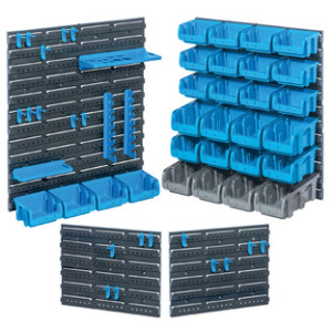 allit gereedschaphouder set StorePlus P55, 4 wandplaten, 23 houders, 28 bakjes