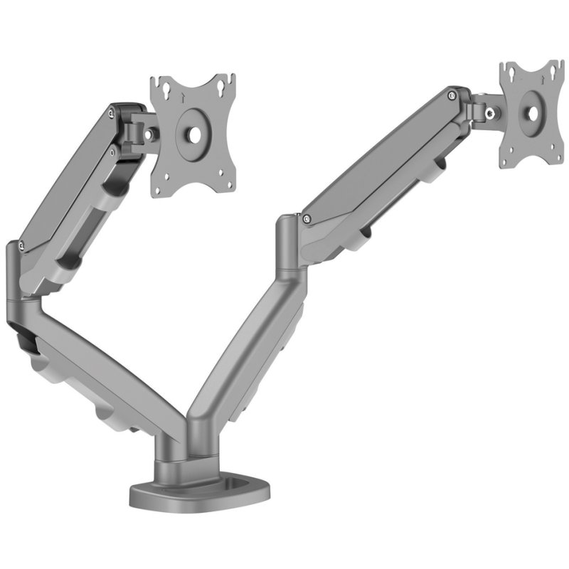 Fellowes Eppa bras double moniteur, argent, 39 pouces, 8 kg capacité de charge