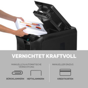 Fellowes papiervernietiger AutoMax 600M, tot 600 vel, 83 liter opvang, P-5/T-5