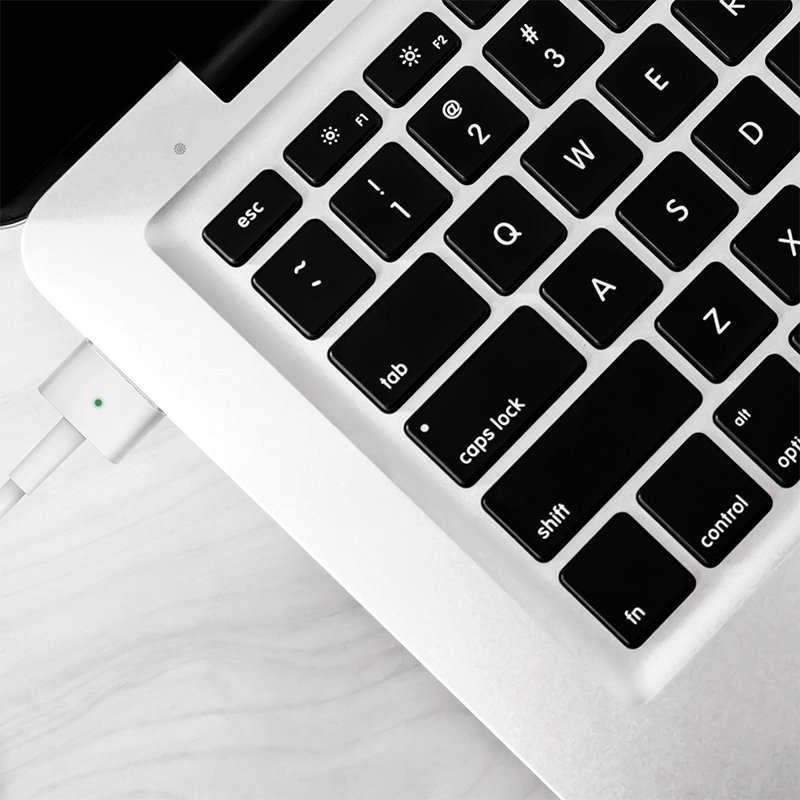 LogiLink Câble de charge USB-C vers Apple MagSafe 2, argent, 1,8 m