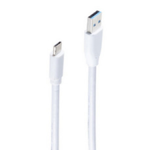 shiverpeaks USB 3.0 kabel A naar USB-C, zwart, 3 meter