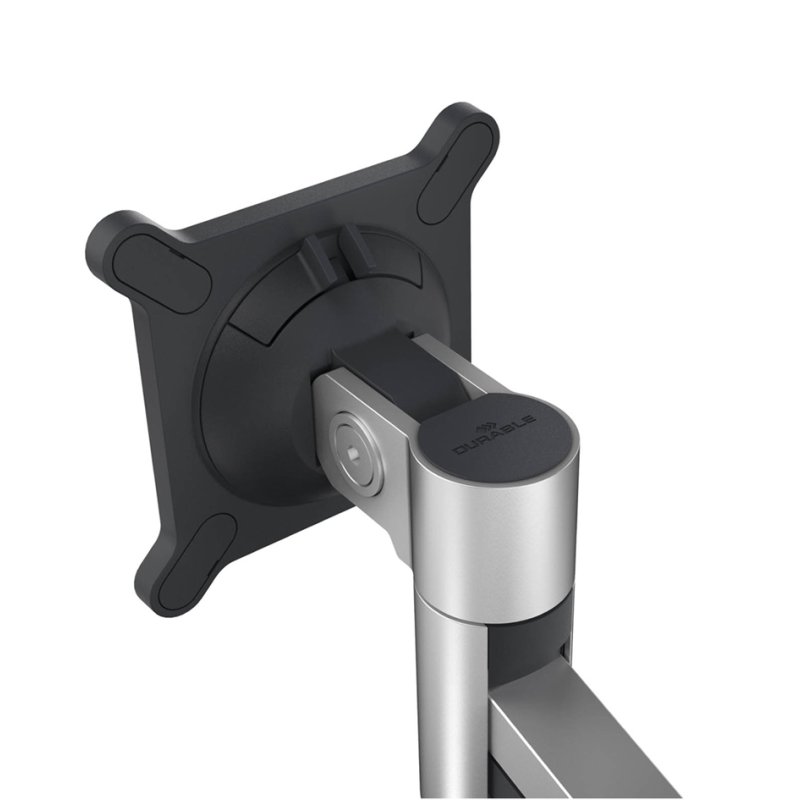 DURABLE bras moniteur pour 1 écran, pince de bureau, aluminium