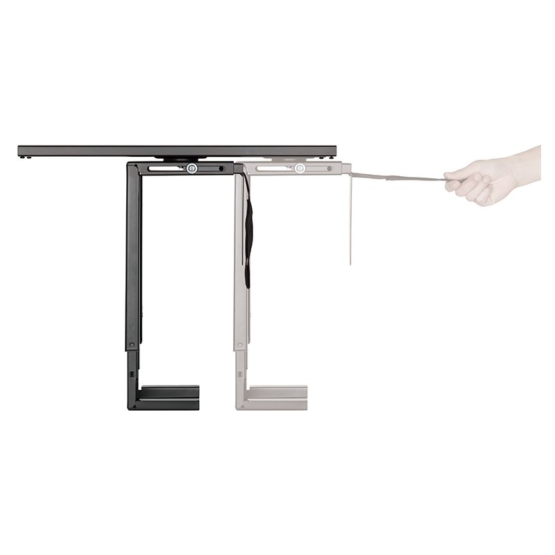 LogiLink CPU-houder, métal, pivotant et extensible, noir