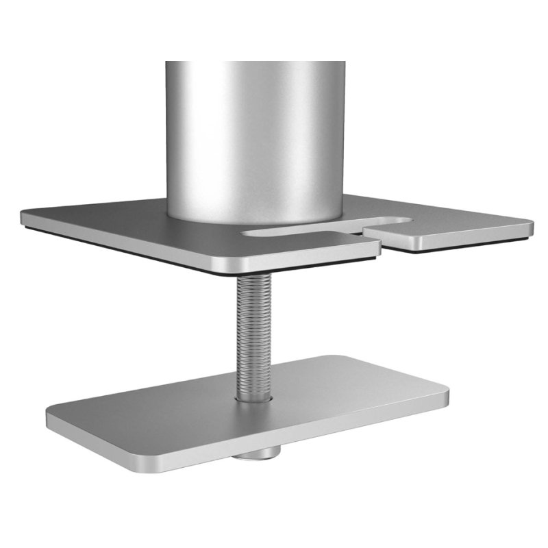 DURABLE Bras de moniteur pour 1 moniteur, argent/noir, aluminium
