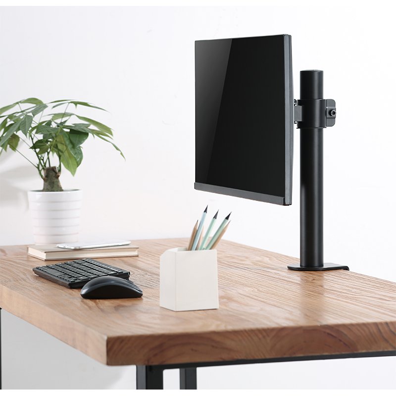 LogiLink bras de moniteur 1 moniteur, 17-32 pouces, pince de bureau, VESA 75×75/100×100