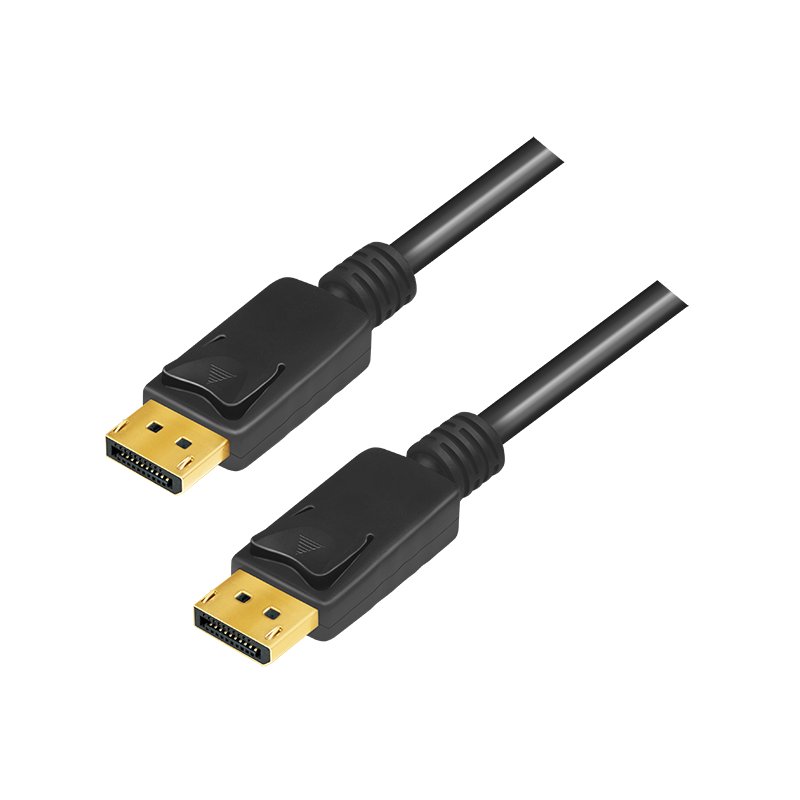 LogiLink Câble DisplayPort 1.4, 5 mètres, noir