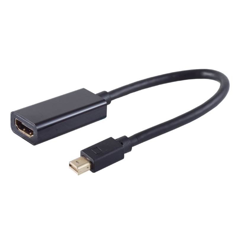 shiverpeaks Mini DisplayPort vers HDMI adaptateur, 4K2K, noir, 0,15 m