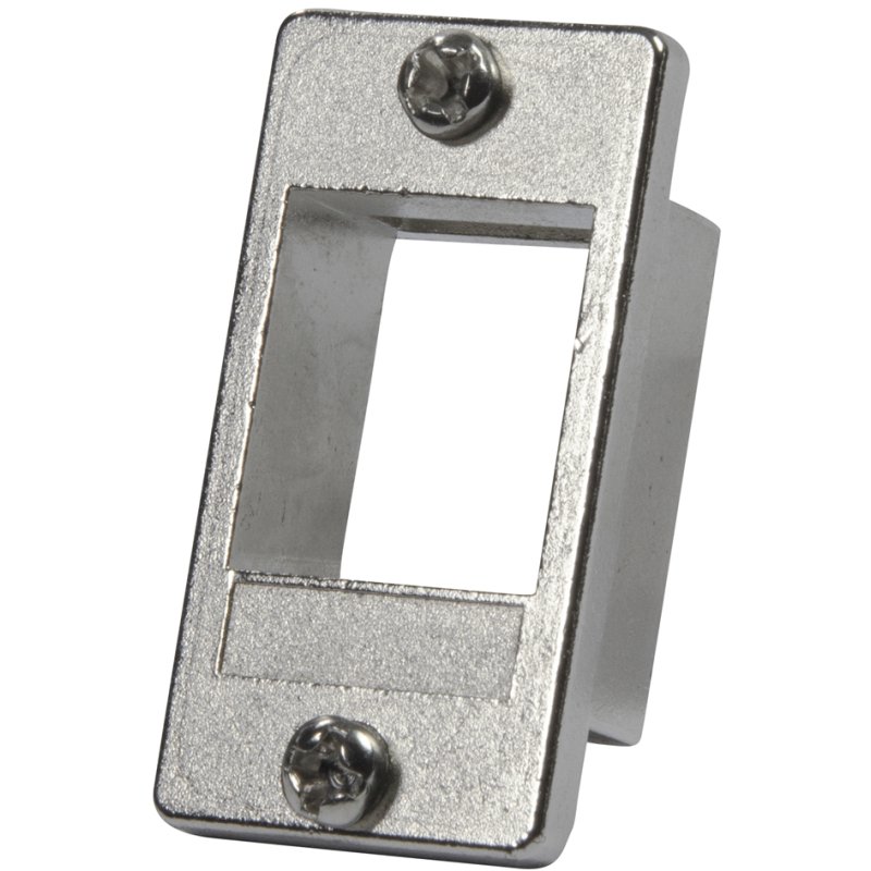 LogiLink Professional boîtier d'encastrement modules keystone, moulage sous pression zinc