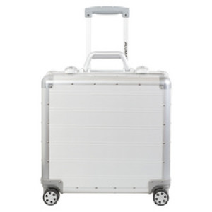 ALUMAXX Business Trolley GEMINI, TSA-slot, zilver, 400×210×425 mm