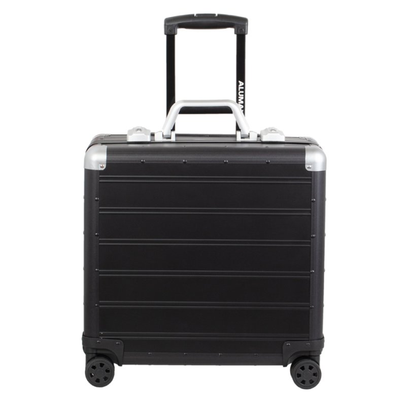 ALUMAXX Business Trolley GEMINI, TSA-slot, zilver, 400×210×425 mm