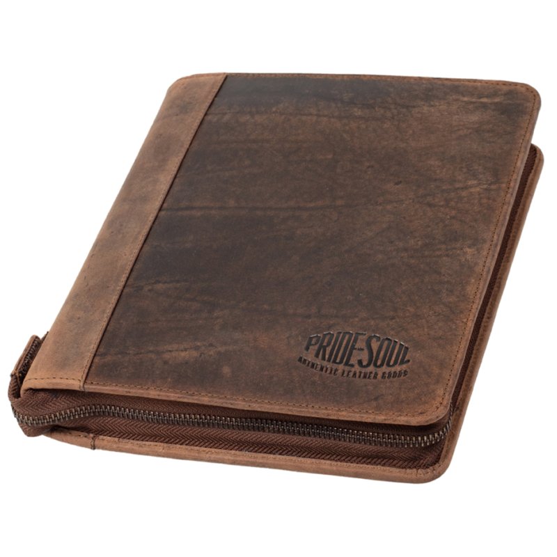 PRIDE&SOUL organizer CHARON, leer, bruin, 205×45×270 mm