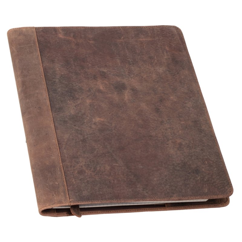 PRIDE&SOUL chemise d'écriture WINSTON, cuir, marron