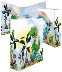 HERMA Kindergarten ordner Feentanz A4, 70 mm, stabiel karton