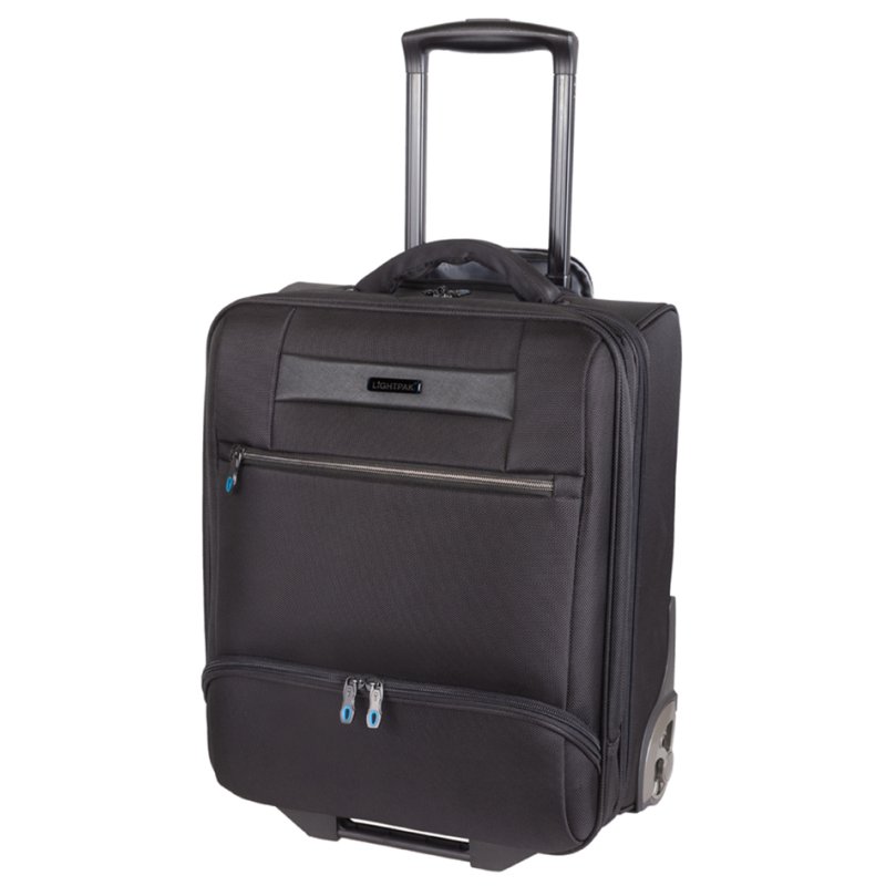 LiGHTPAK trolley d'affaires LANDO, nylon 1680D, noir, 35×26×46 cm