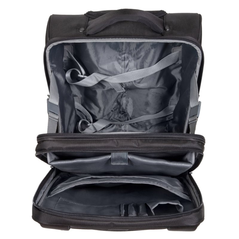 LiGHTPAK trolley d'affaires LANDO, nylon 1680D, noir, 35×26×46 cm