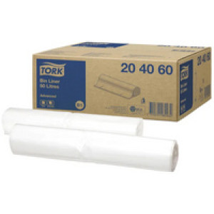 Tork vuilniszak, groen, 60 liter, 100 stuks