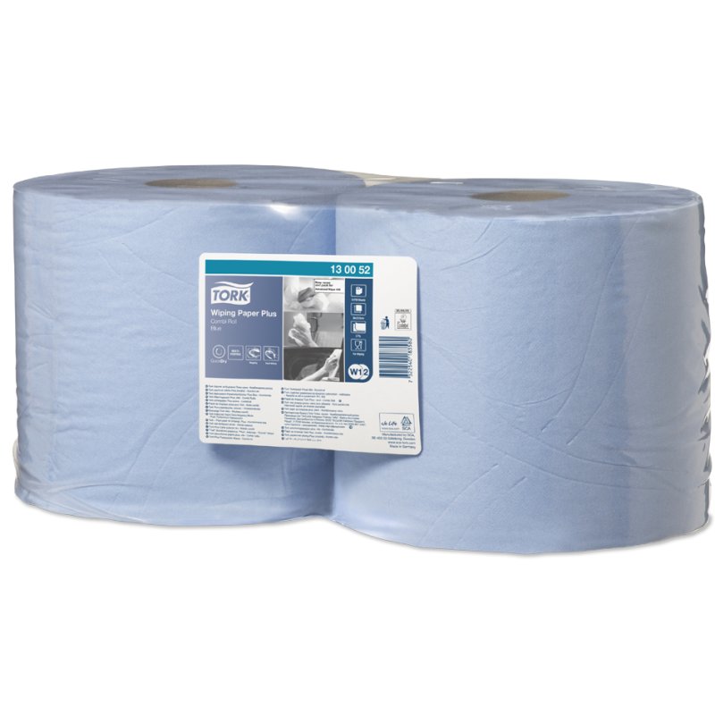 Tork rouleau de nettoyage multiusage, 2 plis, blanc, 255 m