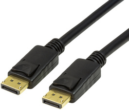 LogiLink DisplayPort 1.4 kabel, zwart, 1,0 meter