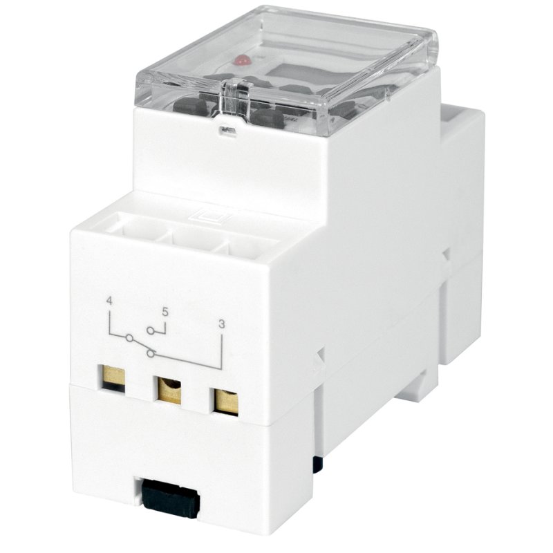 LogiLink minuteur programmable rail DIN, blanc, écran LCD, 16A