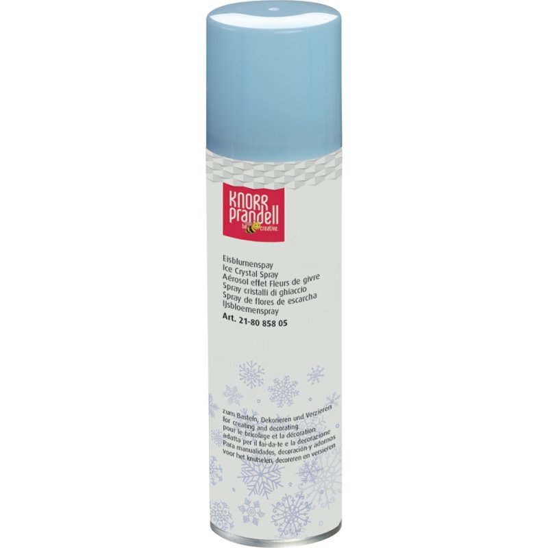 KNORR prandell spray fleurs de glace, 150 ml, décoration de fenêtre