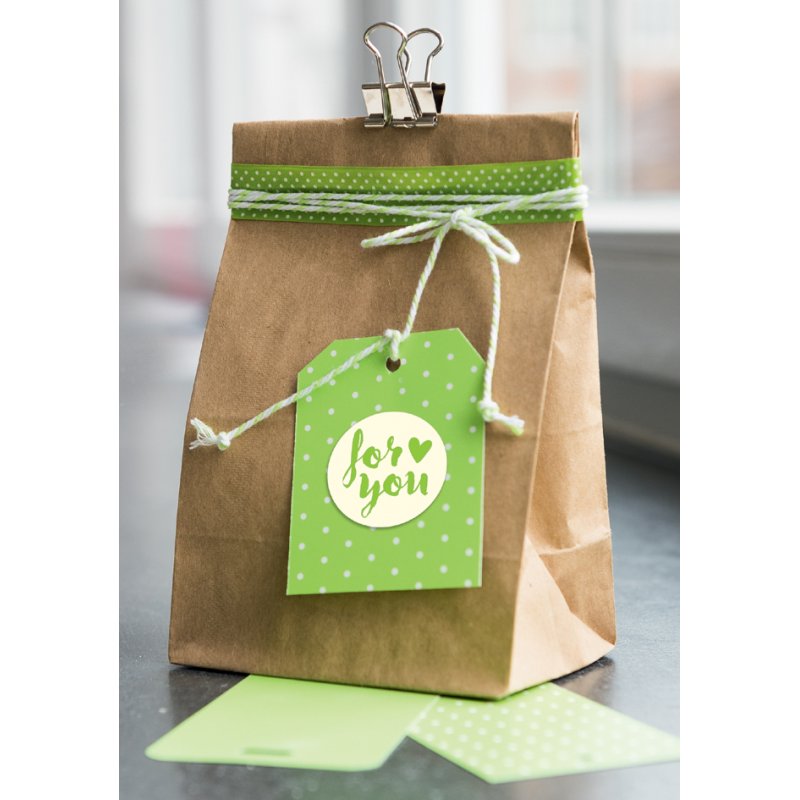 HEYDA prikstans cadeaulabels, flexi-motivstanzer, karton tot 220 g/m²