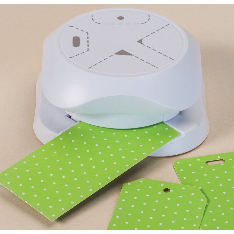 HEYDA prikstans cadeaulabels, flexi-motivstanzer, karton tot 220 g/m²