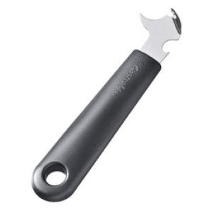 GastroMax blikopener, zwart, ABS materiaal