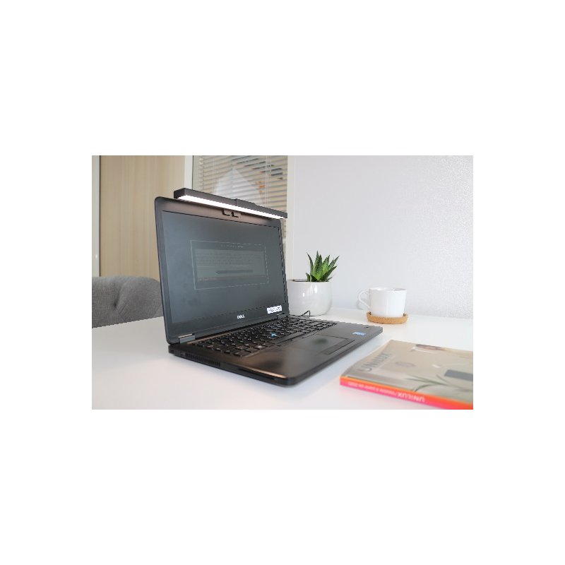 UNiLUX LED clamp light TRAVELIGHT, black, dimmable, USB connection