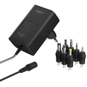 ANSMANN universele stekkervoeding APS 1000, 12 W, 3-12 V, zwart