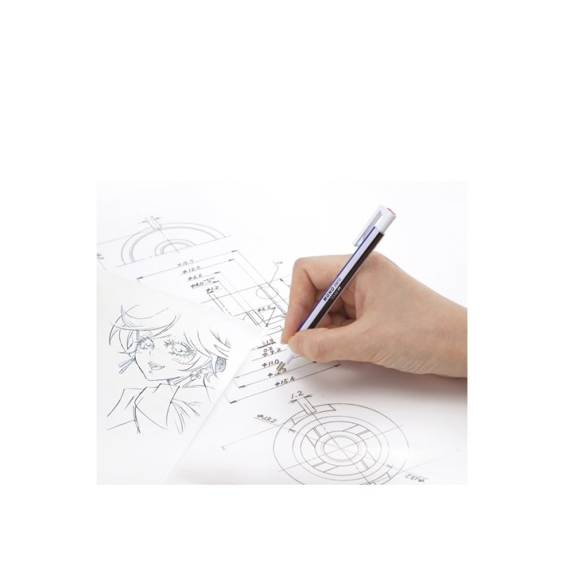 TOMBOW Mono Zero precisiegum, navulbaar, vierkante punt, 2,5×5,0 mm