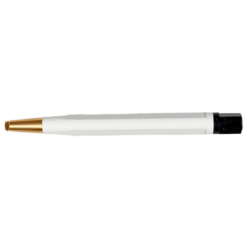 Hansa gomme fil laiton avec pointe laiton, boîtier plastique, 4×40 mm