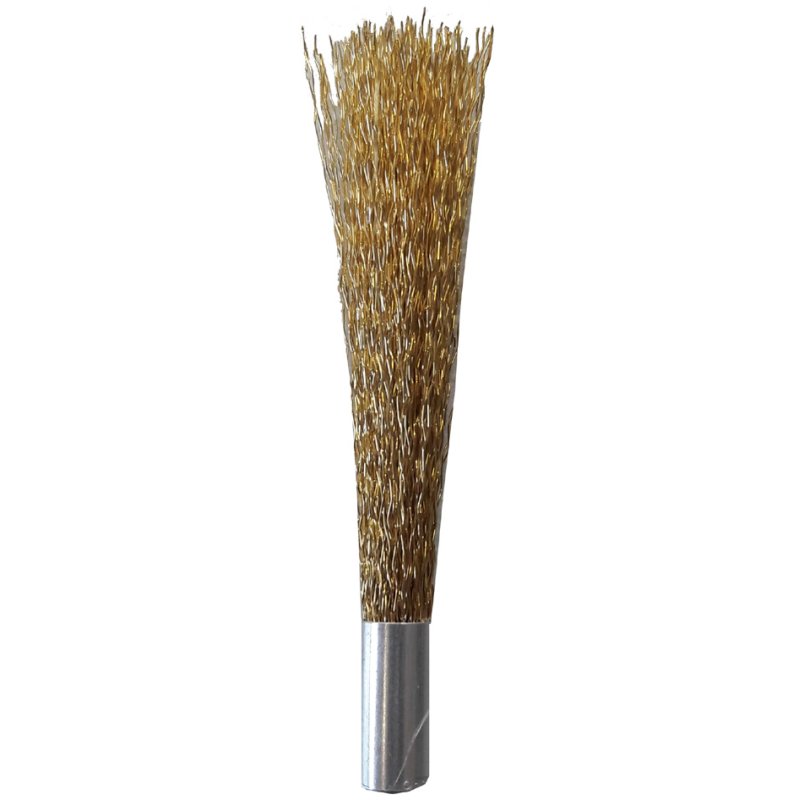 Hansa gomme fil laiton avec pointe laiton, boîtier plastique, 4×40 mm