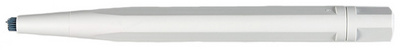 Hansa nylon radiergum met kunststof punt, 4 × 40 mm, draaikap