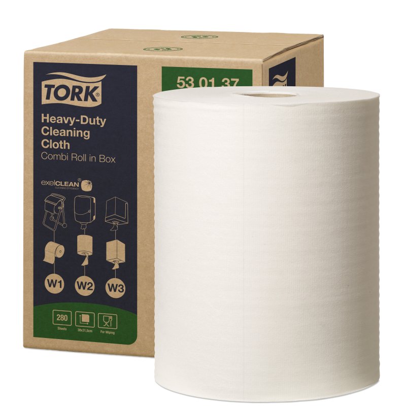 Tork rouleau de nettoyage Universel, 1 pli, blanc, 106,4 m