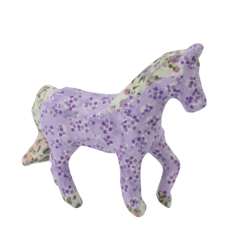 décopatch papier-mâché set cheval, 5 pièces, à partir de 6 ans
