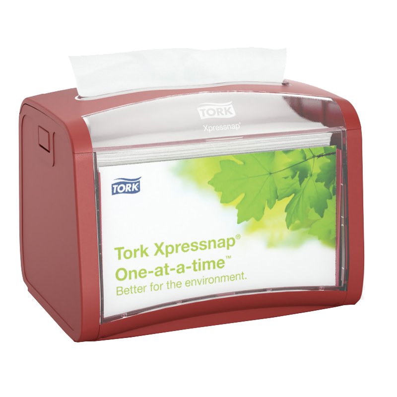 Distributeur de serviettes Tork Signature Line, noir, capacité 275 serviettes