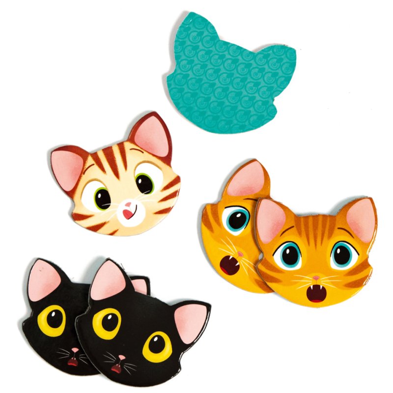 My Mandarine geheugenspel Katten, 24 kaarten, 12 paren, vanaf 2 jaar